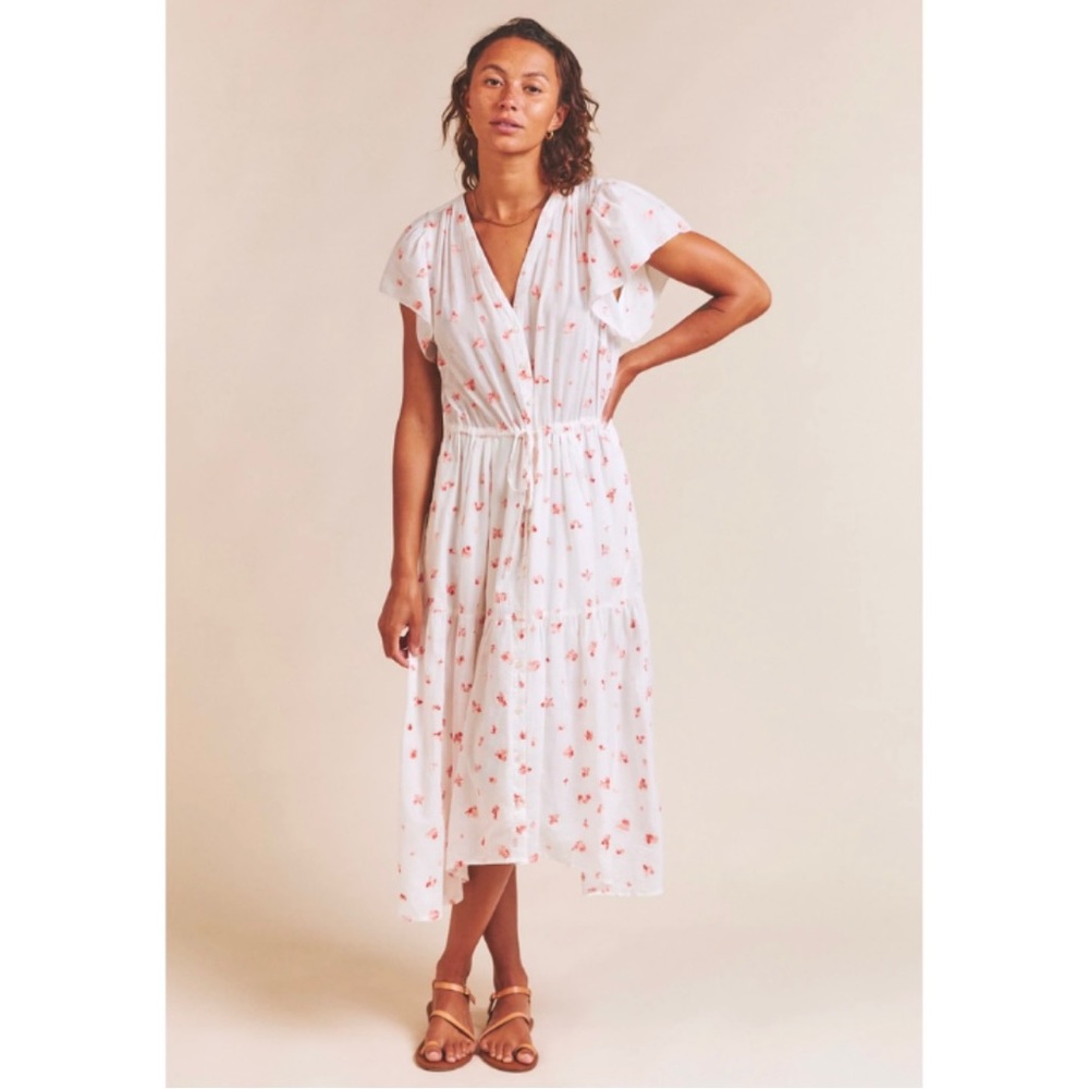 Trovata Kristi Dress (Embroidered Azalea)